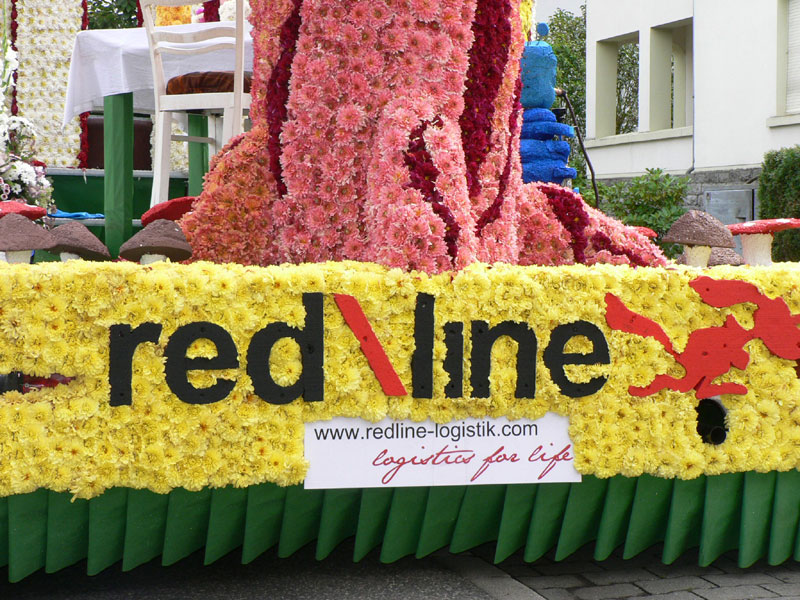 Red­line in flowers